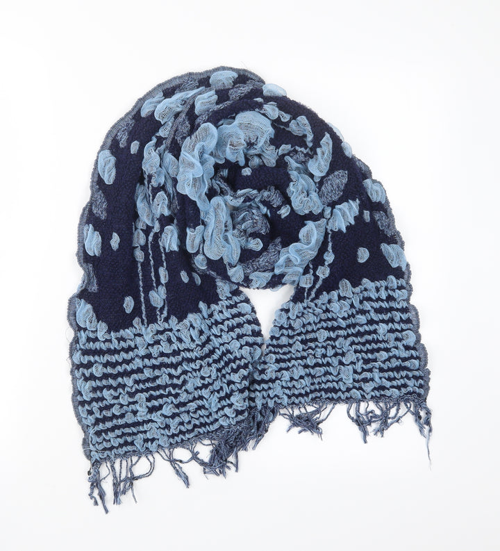 Preworn Womens Blue Scarf