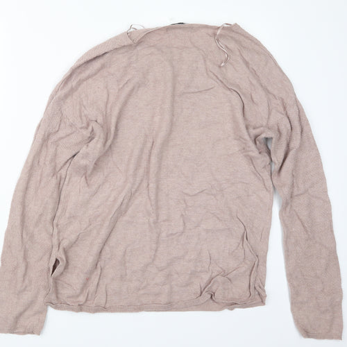 NEXT Womens Pink  Knit Pullover Jumper Size 14