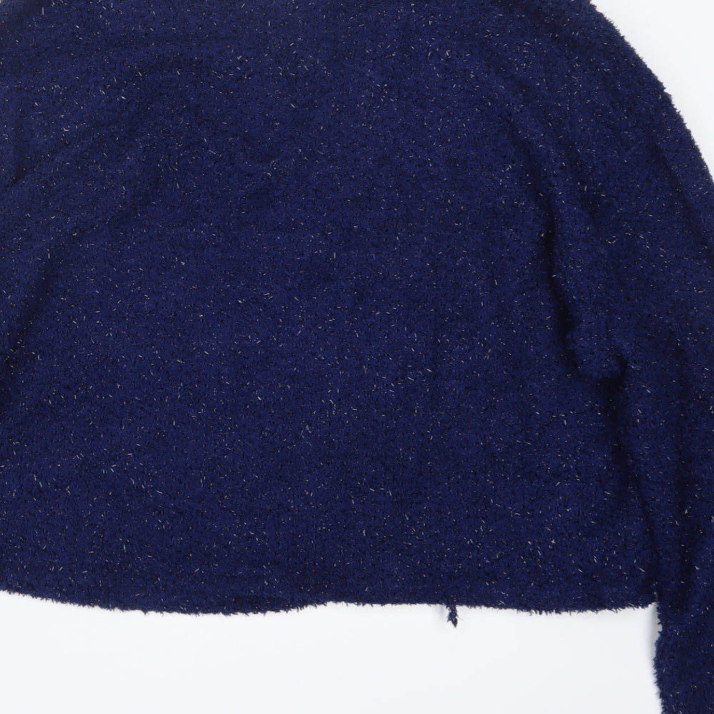 Divided by H&M Womens Blue  Knit Pullover Jumper Size L