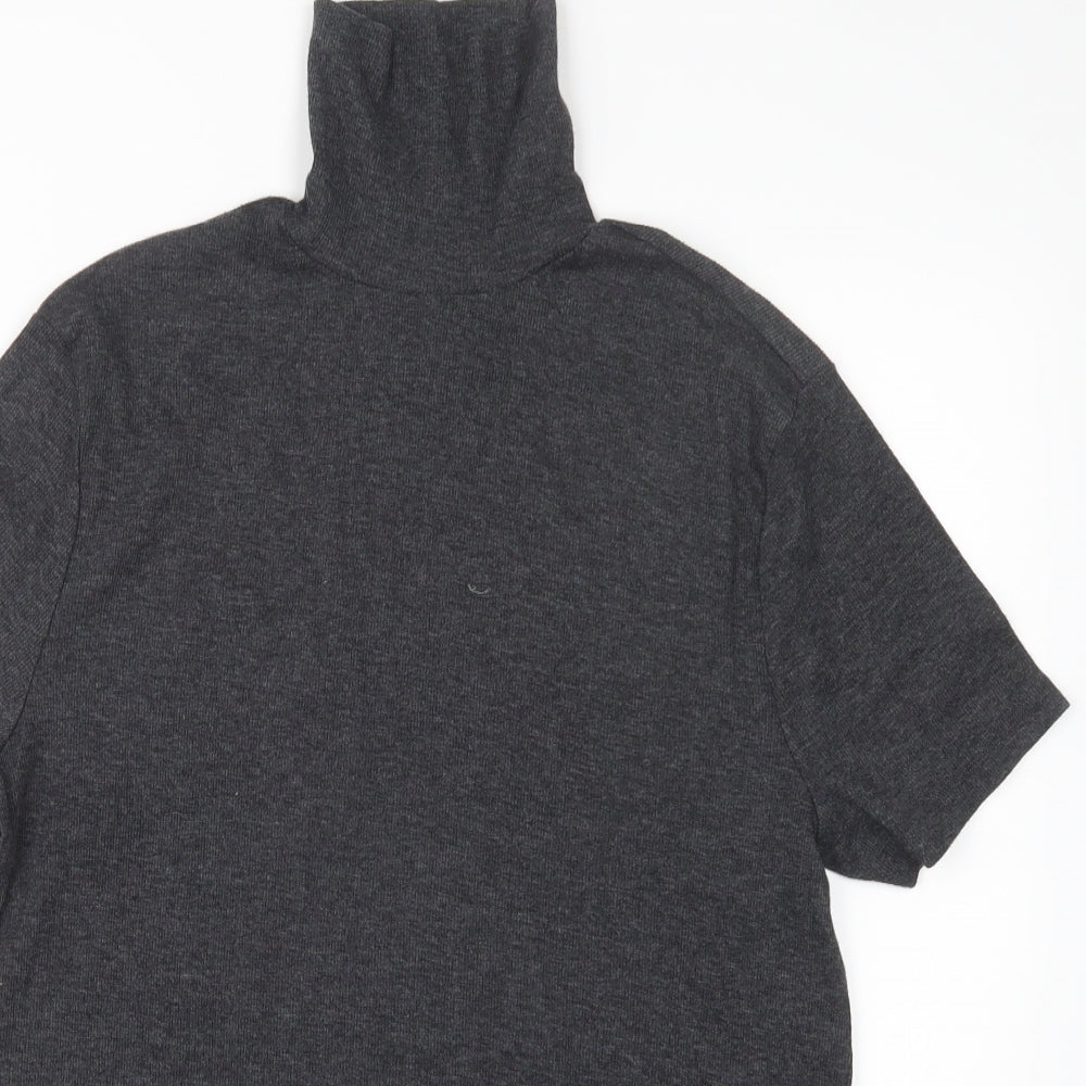 ASOS Mens Grey  Knit Pullover Jumper Size S