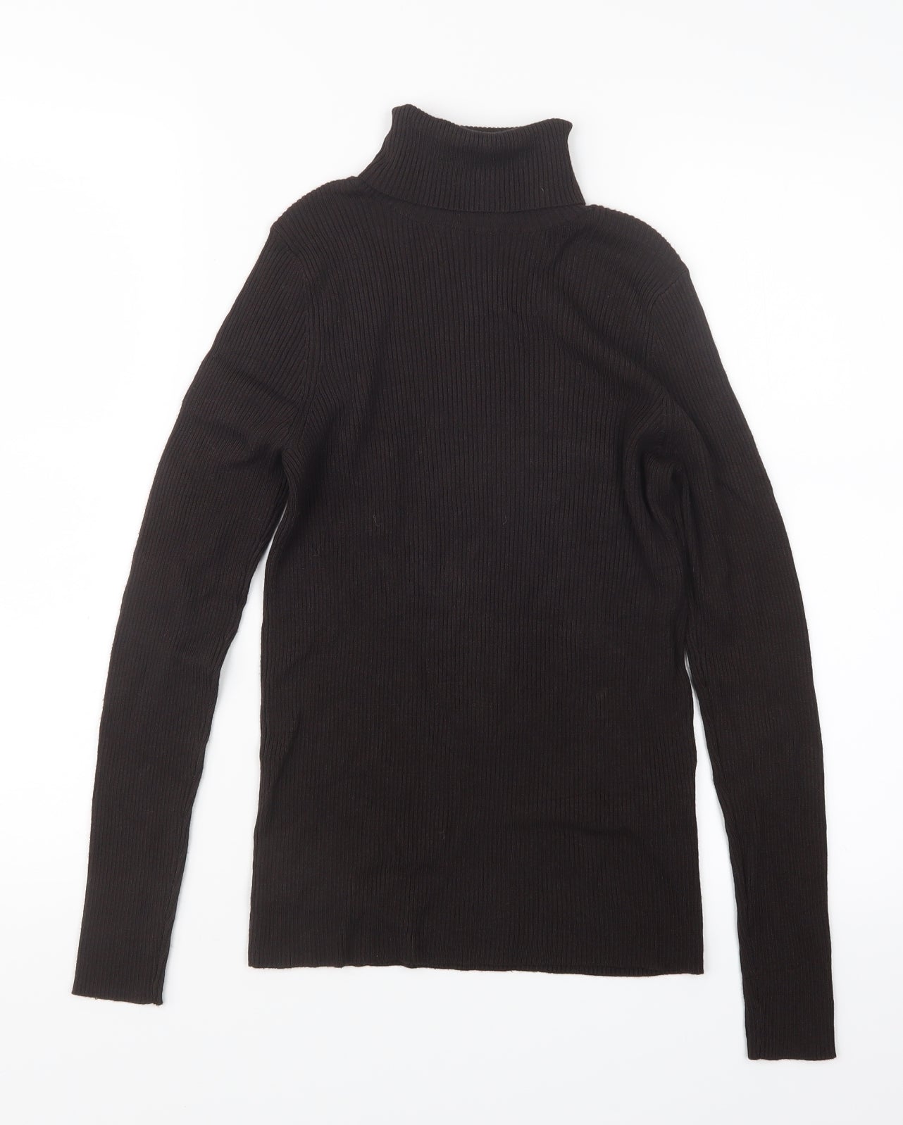 Marks and Spencer Womens Brown  Knit Pullover Jumper Size 12