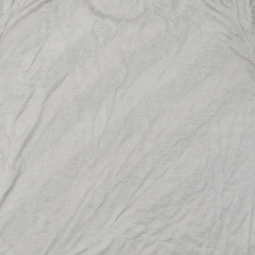 LUCIA Womens Grey   Basic T-Shirt Size 24