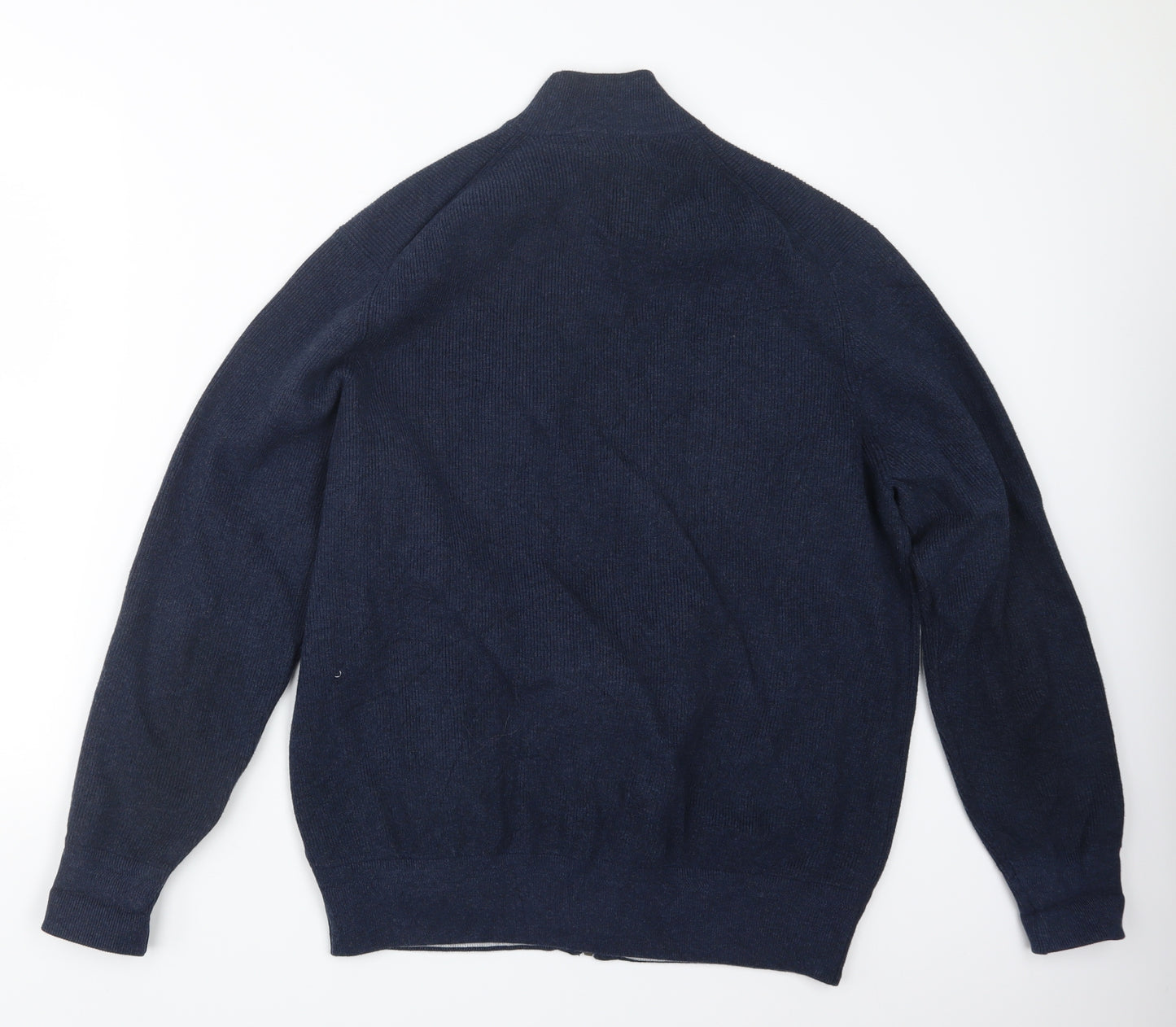 Marks and Spencer Mens Blue  Knit Jacket Coatigan Size 2XL