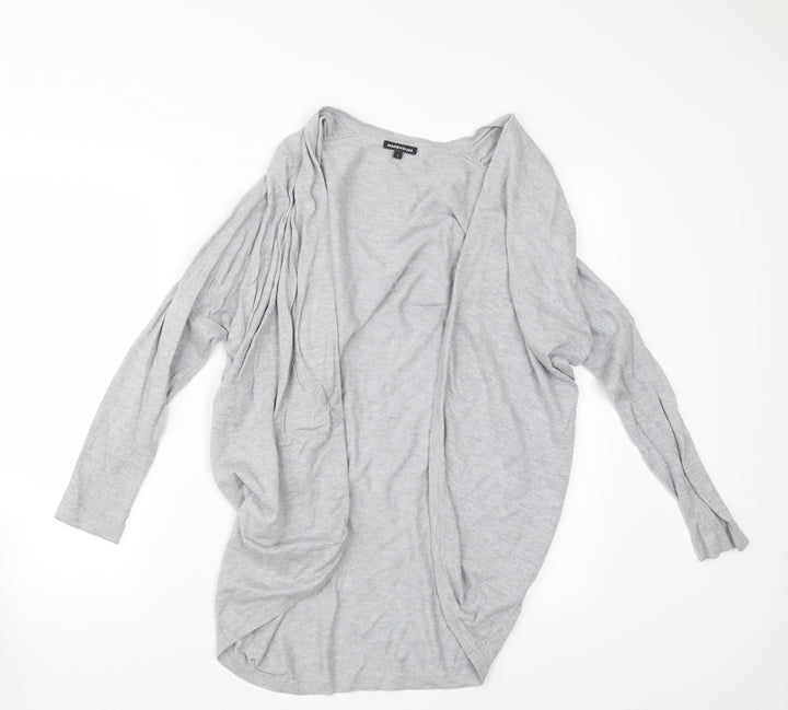 Warehouse Womens Grey   Cardigan Jumper Size S