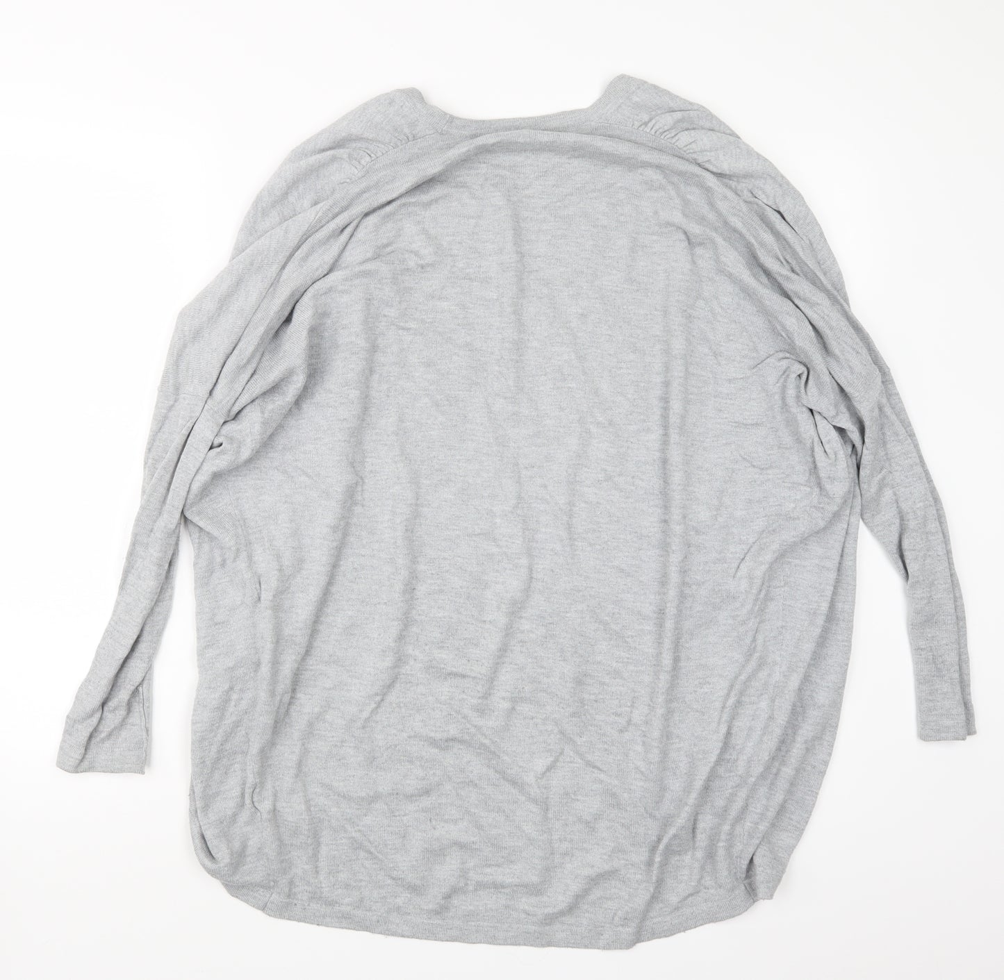 Warehouse Womens Grey   Cardigan Jumper Size S