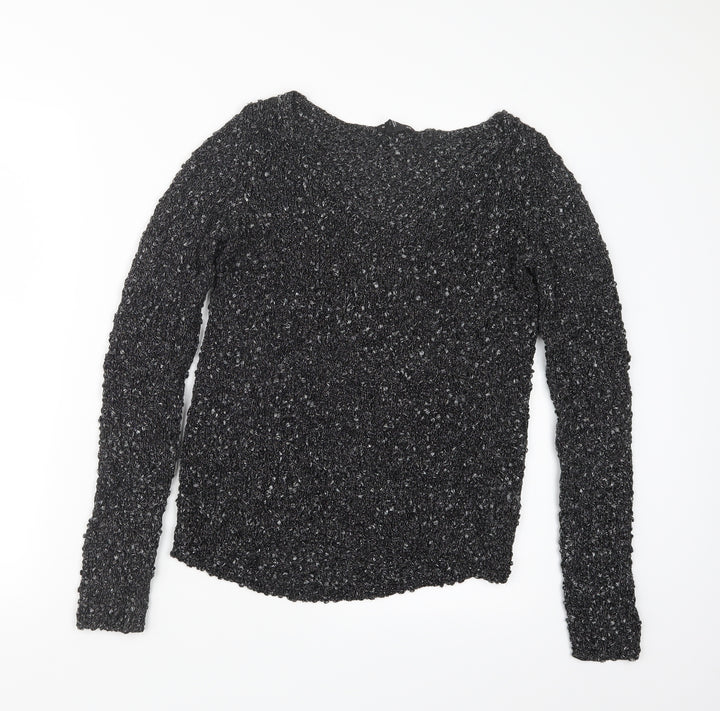 Club Monaco Womens Black Pullover Jumper Size S