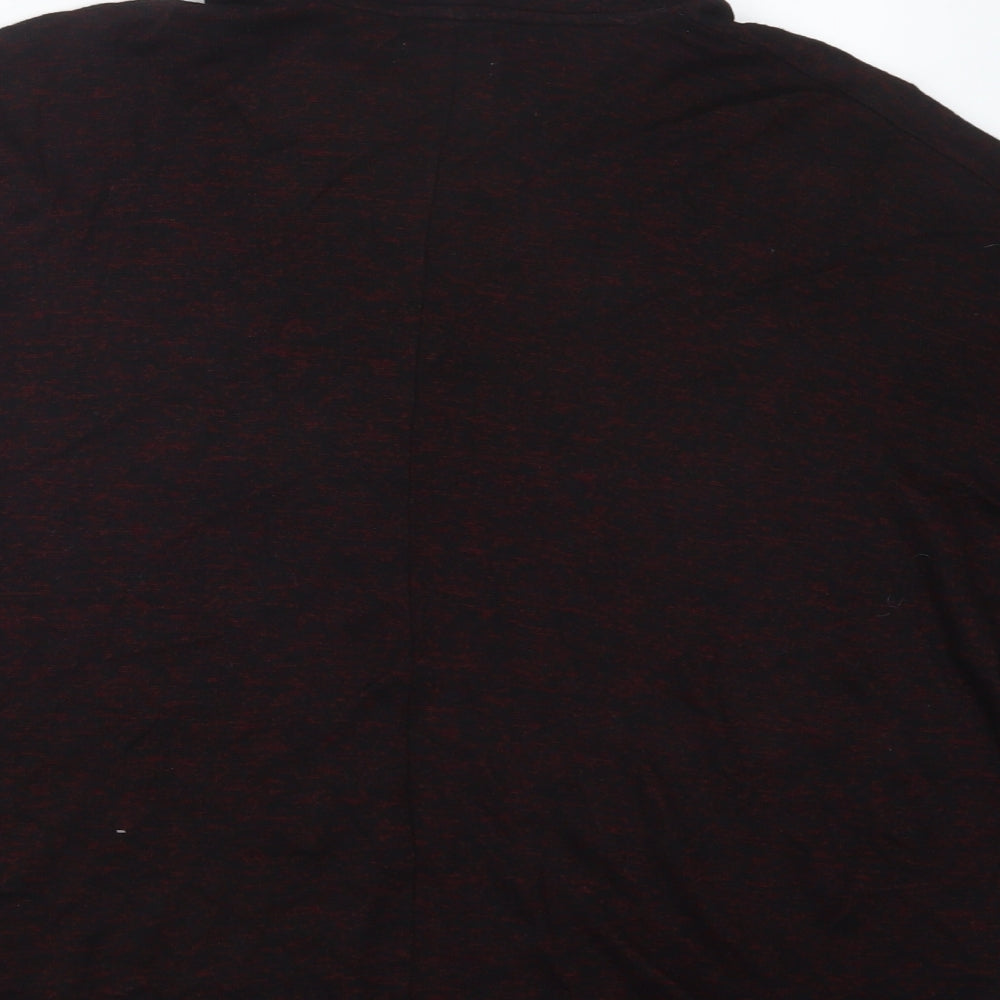 Papaya Womens Red  Knit Pullover Jumper Size M
