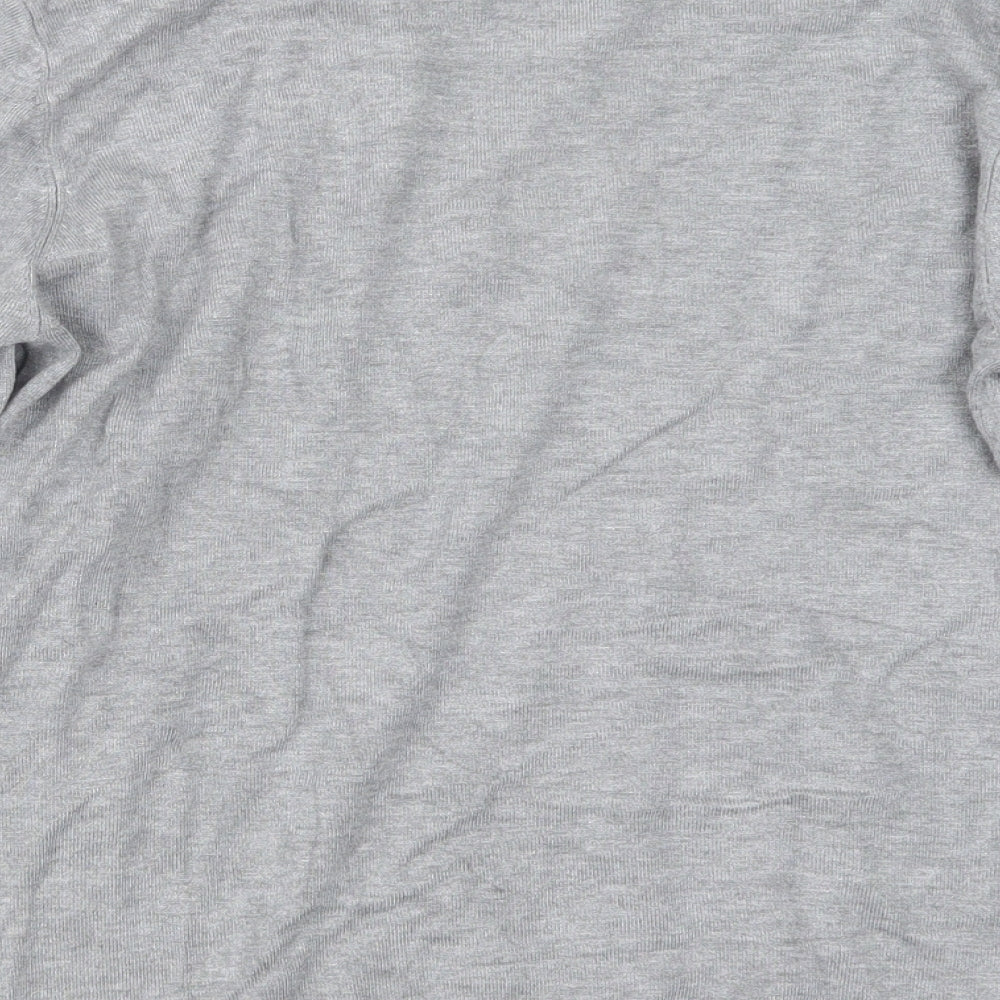 Bonmarché Womens Grey  Knit Pullover Jumper Size 16