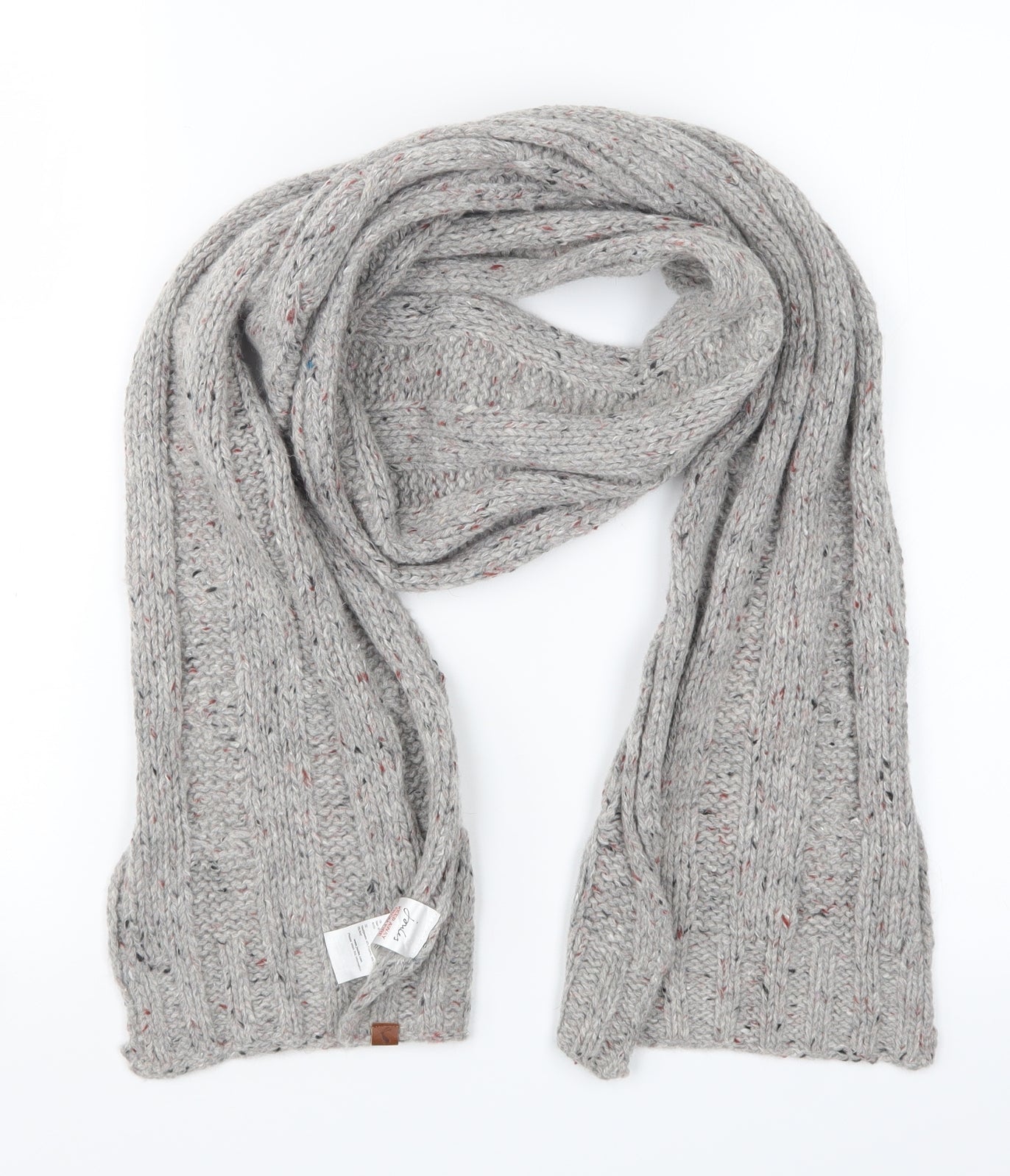 Joules Womens Grey  Knit  Scarf