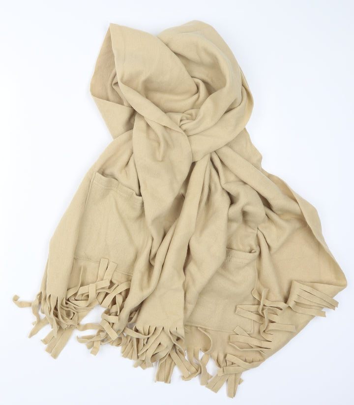 Preworn Womens Beige  Knit  Scarf