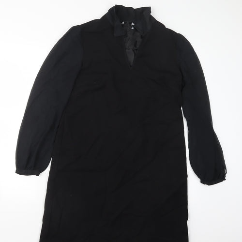 F&F Womens Black   Shirt Dress  Size 12