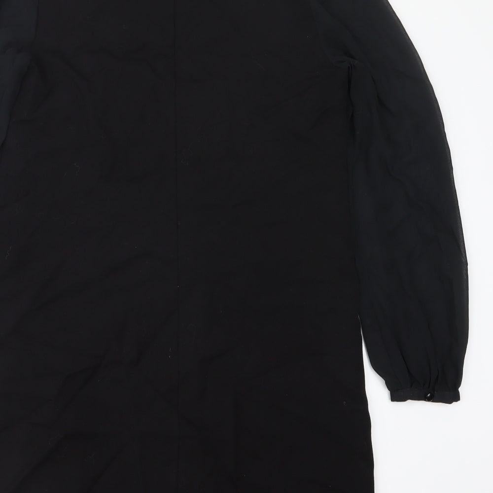 F&F Womens Black   Shirt Dress  Size 12