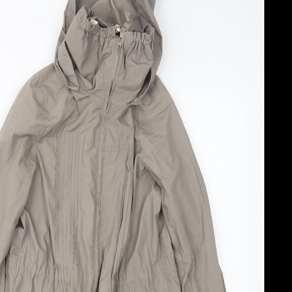 Denim Co Womens Beige   Jacket Coat Size 8