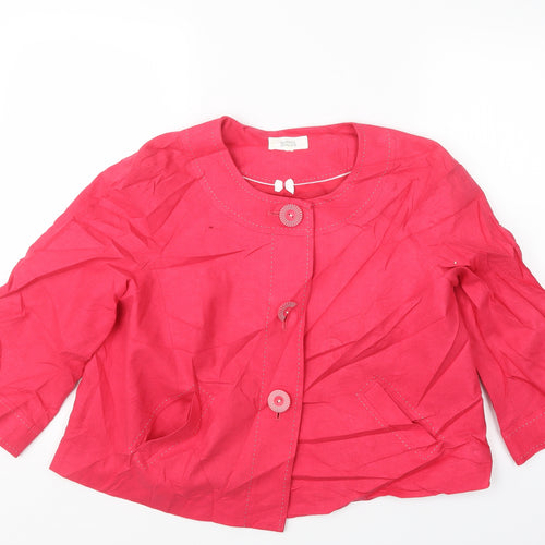 Marks and Spencer Womens Pink   Jacket  Size 14