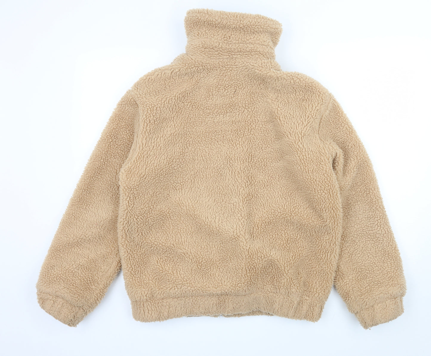 Primark Womens Brown   Jacket  Size 4  - Sherpa