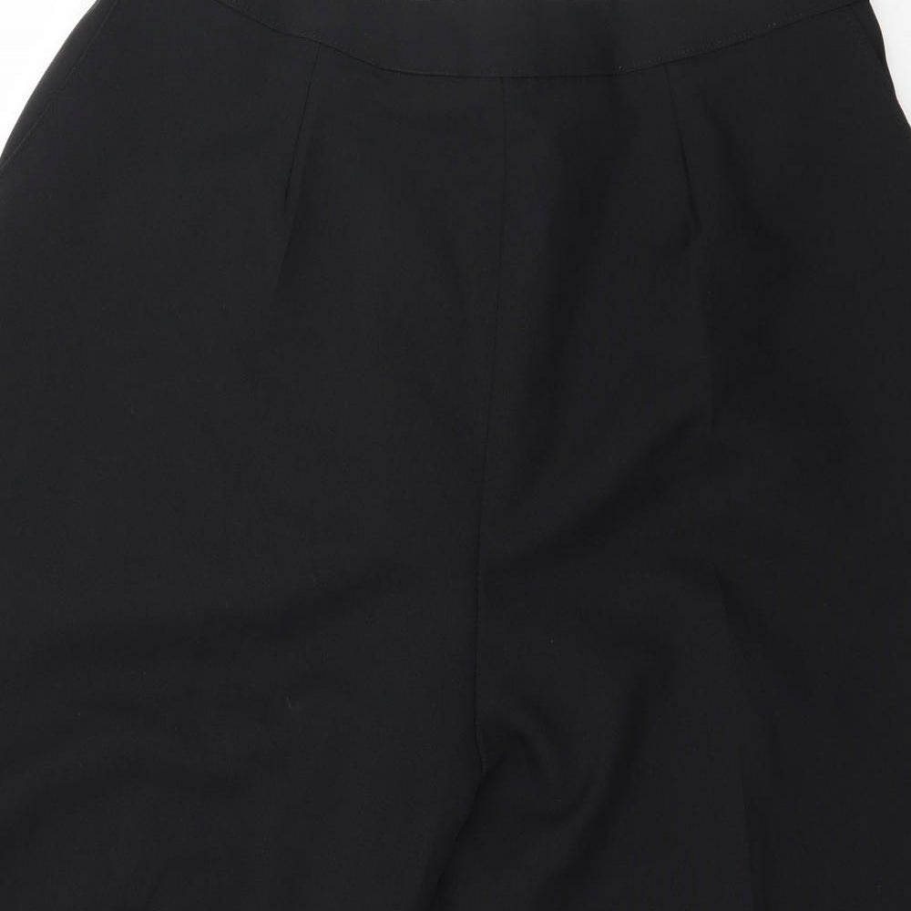 Preworn Womens Black   Cropped Trousers Size 20 L20 in