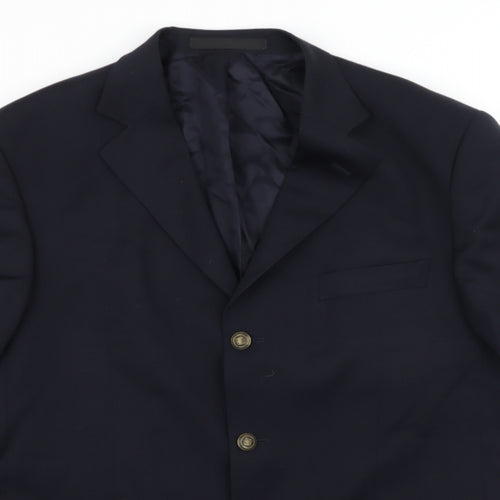 Marks and Spencer Mens Blue   Jacket Suit Jacket Size M