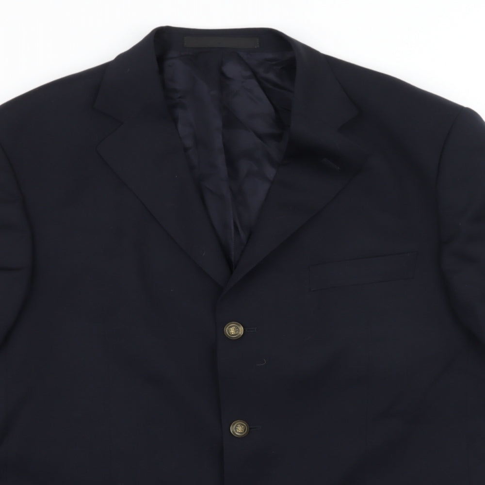 Marks and Spencer Mens Blue   Jacket Suit Jacket Size M