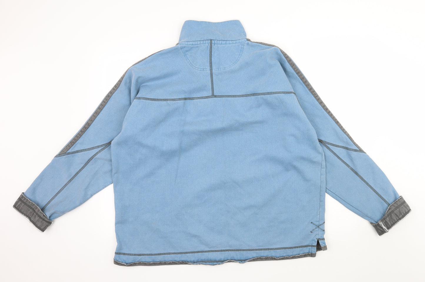 Fat Face Mens Blue  Jersey Pullover Sweatshirt Size XL