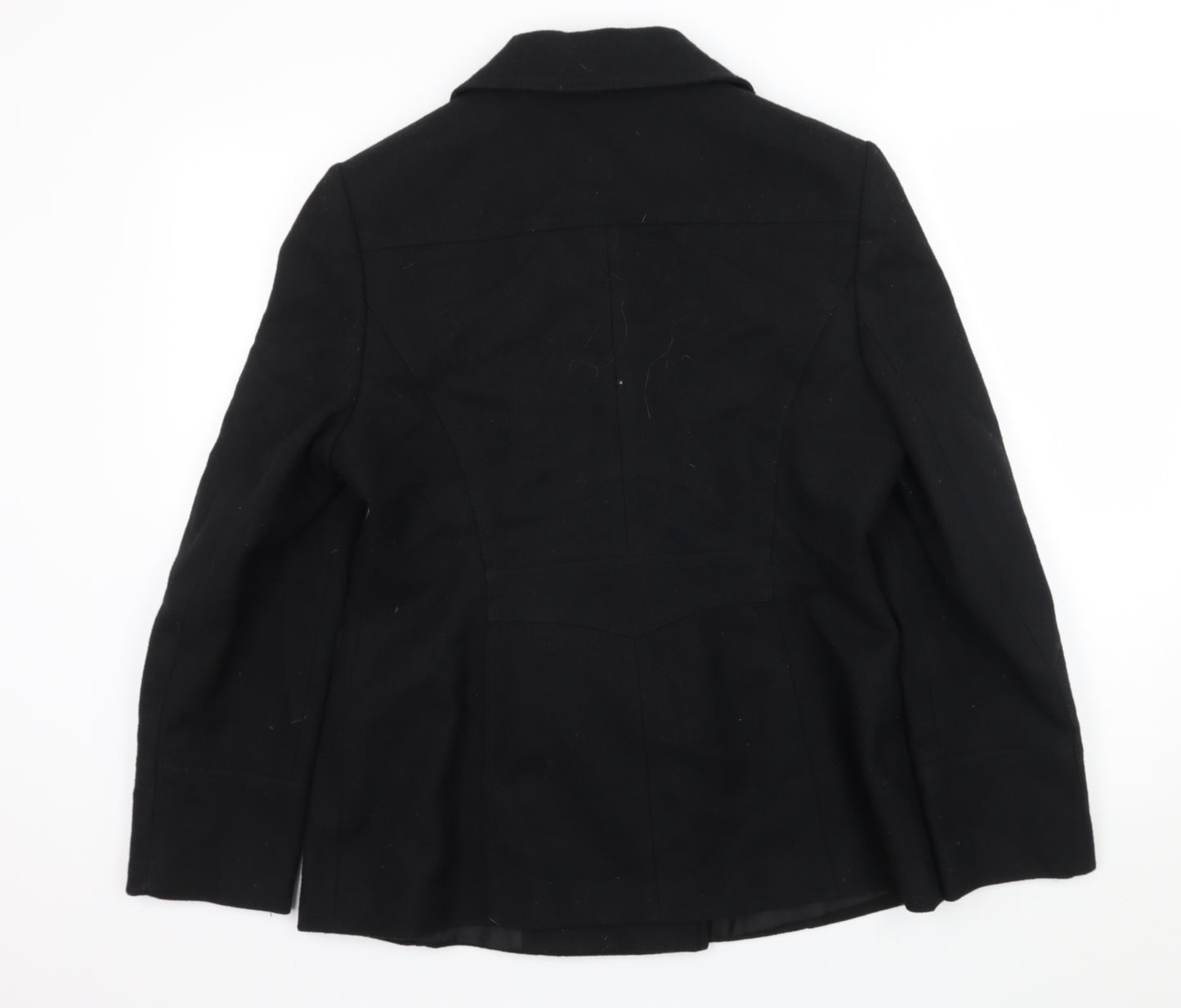 George Womens Black   Pea Coat Coat Size 14