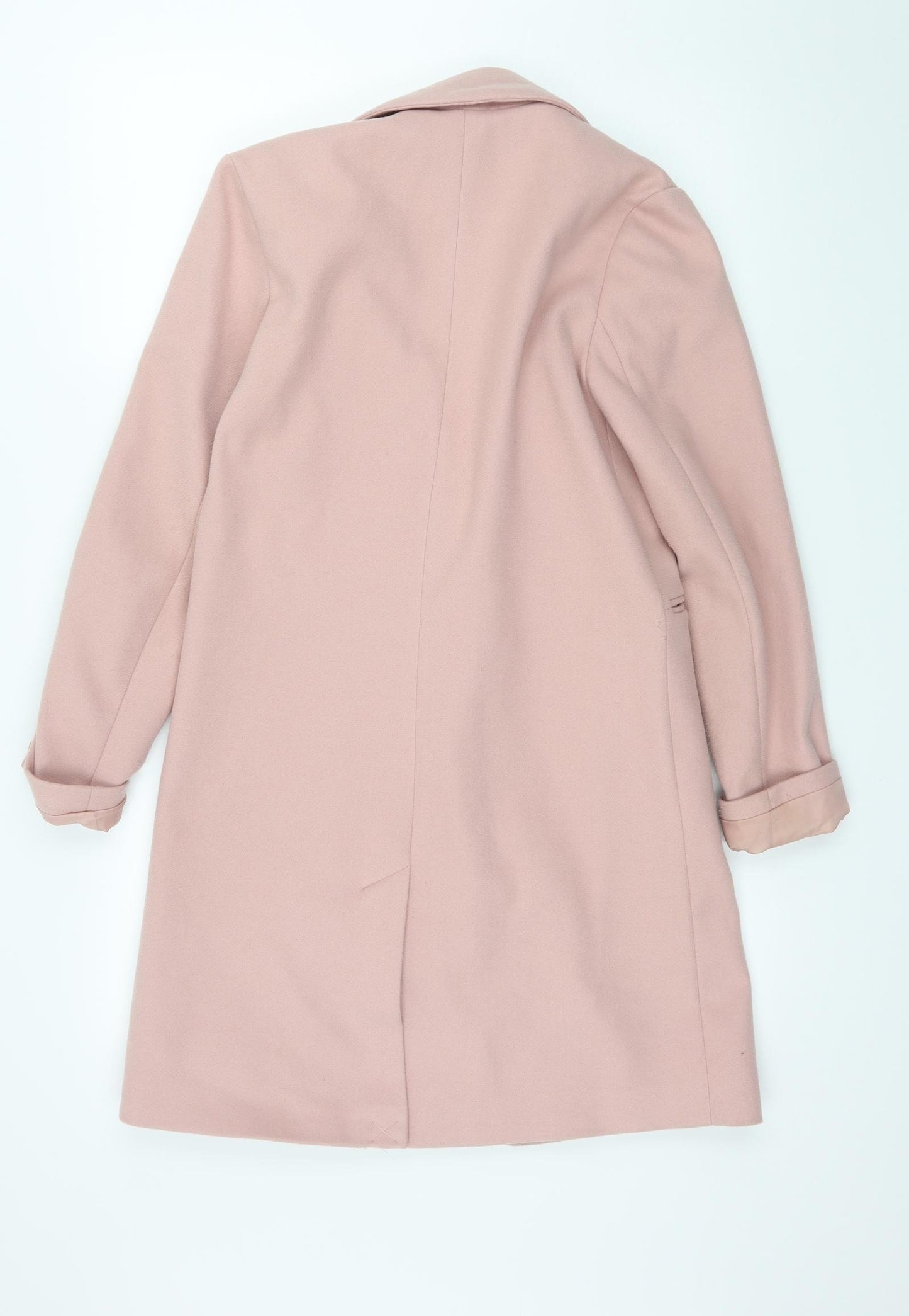 Primark Womens Pink   Overcoat Coat Size 4