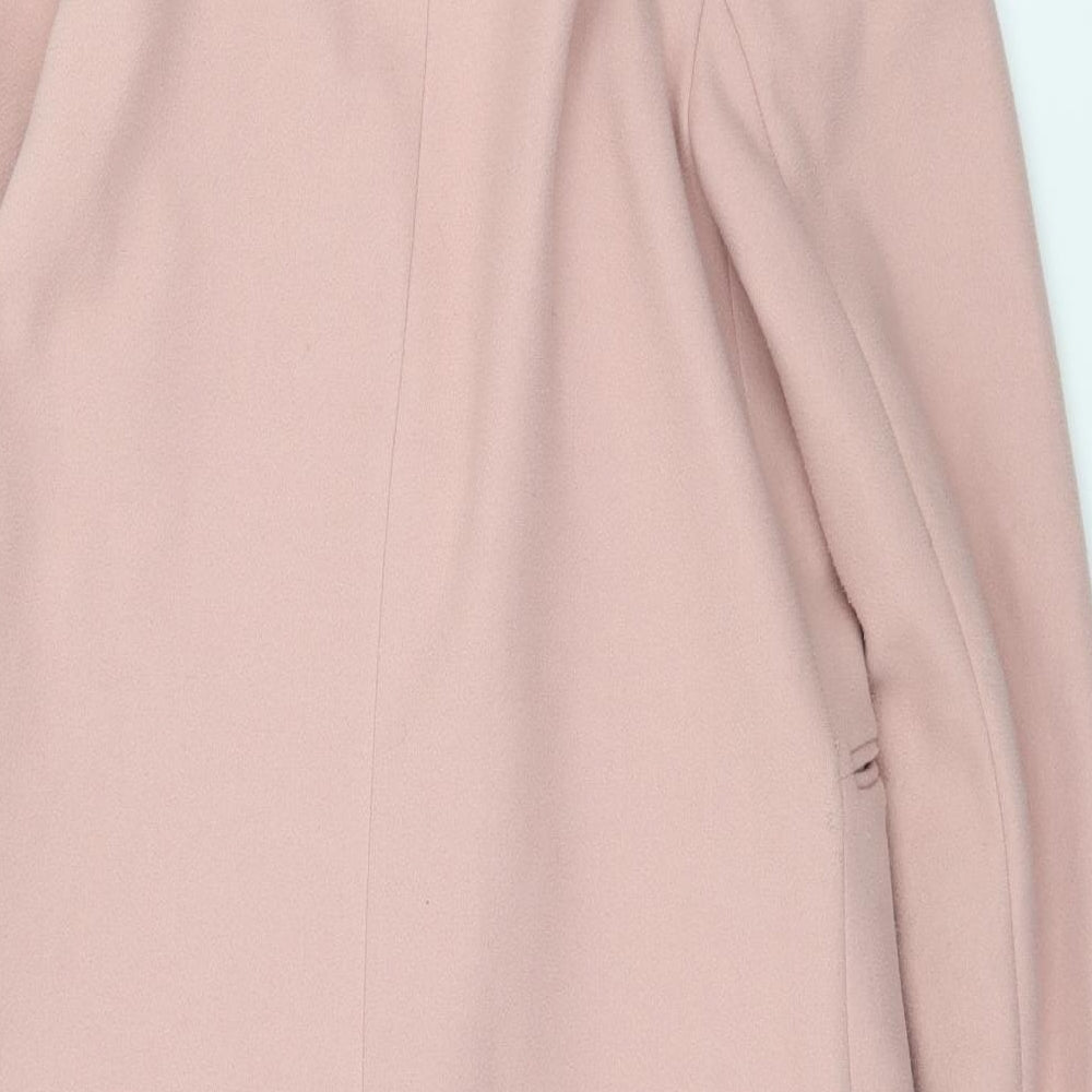 Primark Womens Pink   Overcoat Coat Size 4