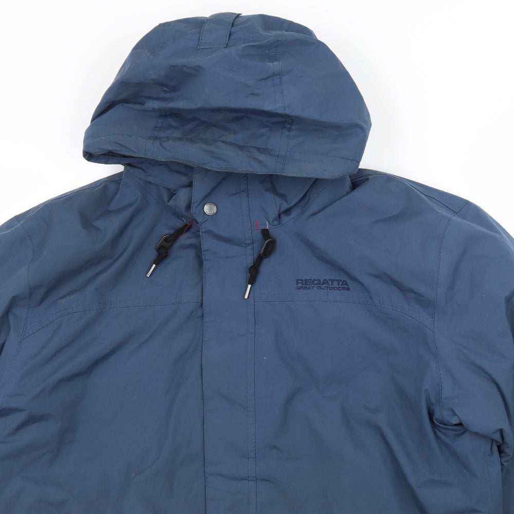 Regatta Womens Blue   Parka Coat Size L