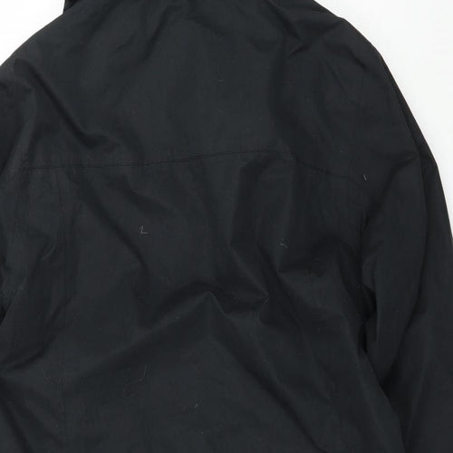 Trespass Mens Black   Rain Coat Coat Size XL