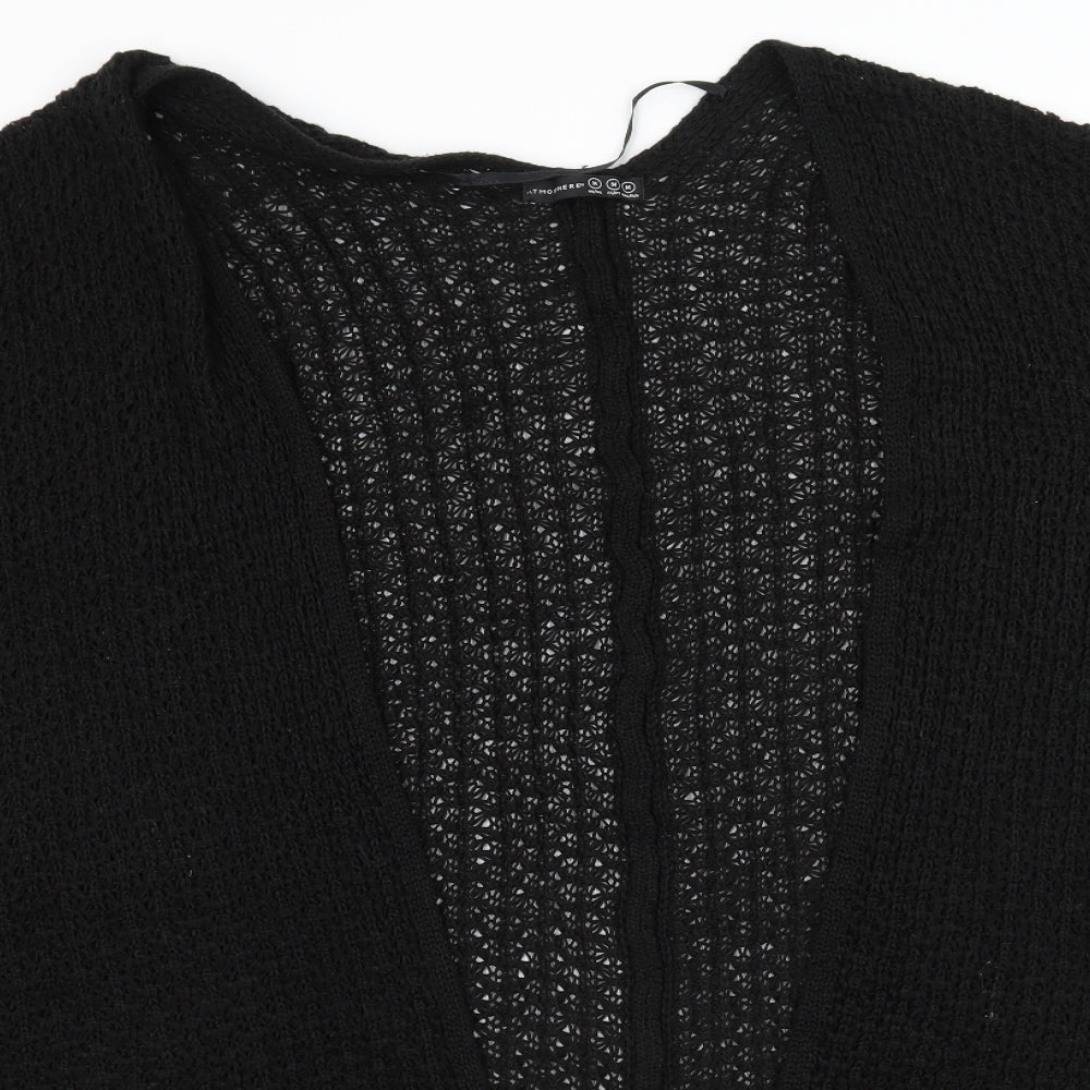 Atmosphere Womens Black  Knit Cardigan Jumper Size M