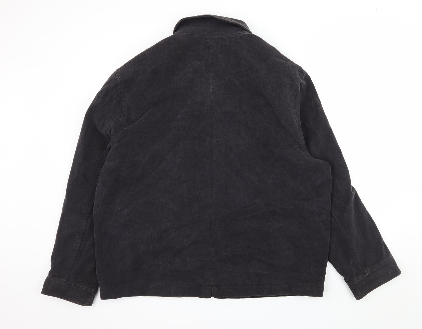 Armando Mens Grey  Denim Jacket  Size XL