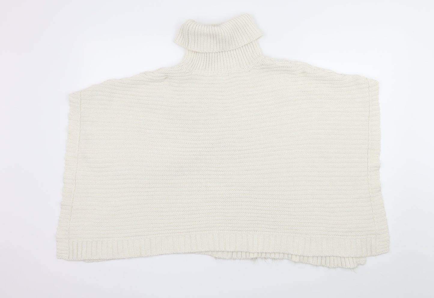 NEXT Girls White  Knit Pullover Jumper Size 11-12 Years
