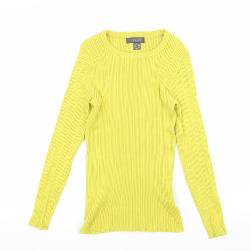 Primark Womens Green  Knit Pullover Jumper Size 10