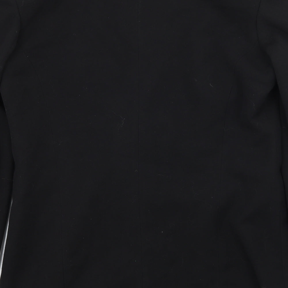 Preworn Womens Black   Jacket Blazer Size 8