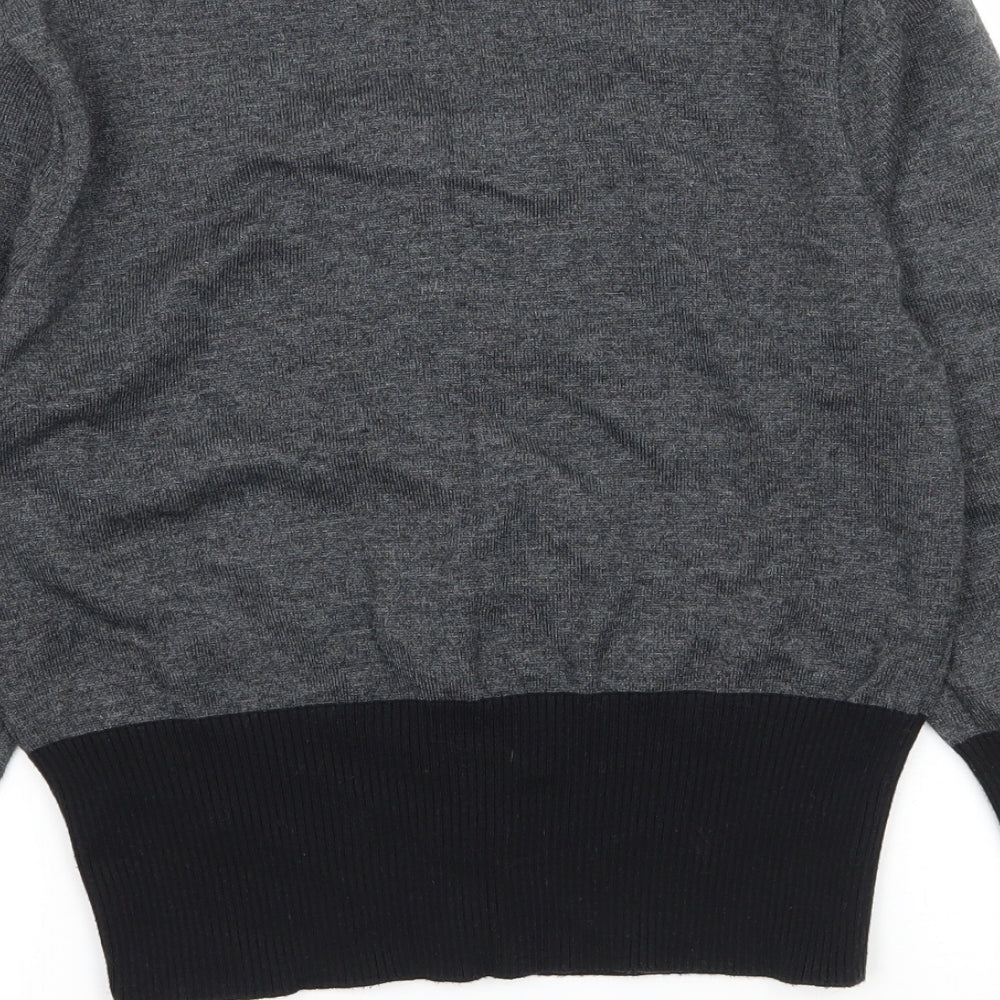 George Womens Grey  Knit Cardigan Jumper Size 8