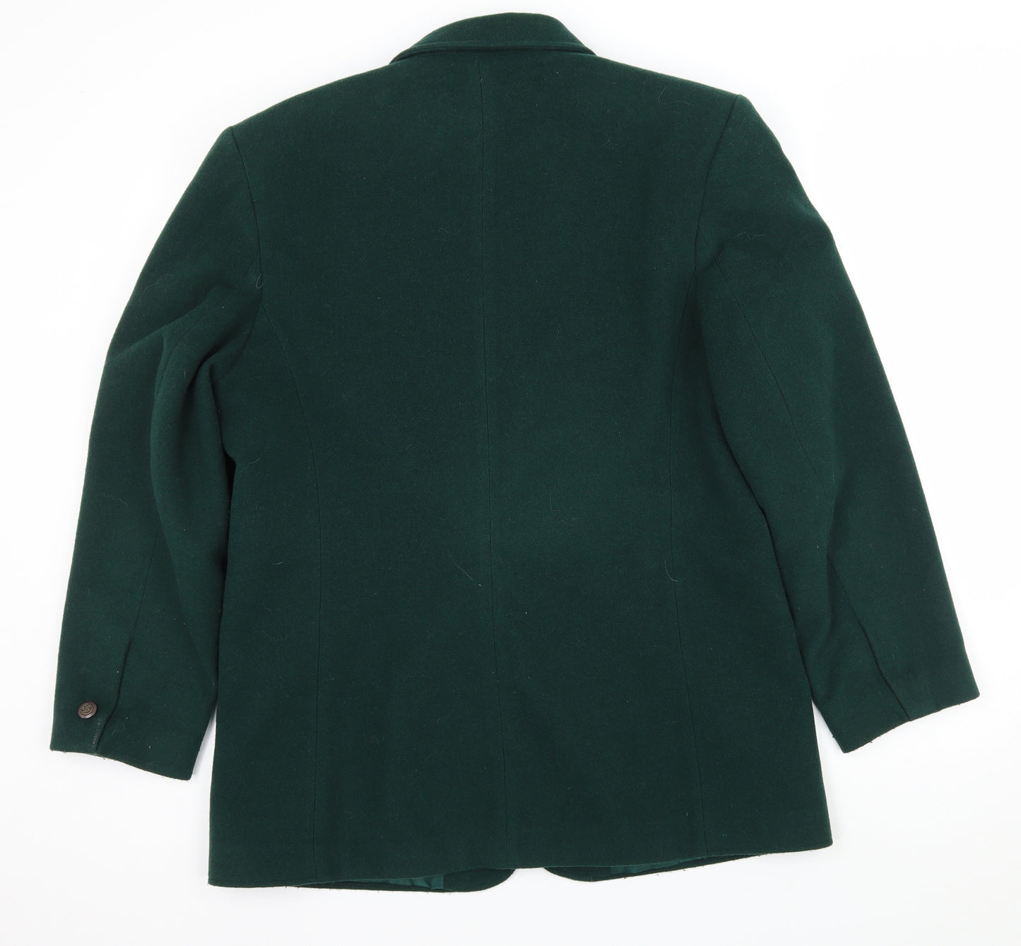 Prworn Womens Green   Pea Coat Coat Size 16
