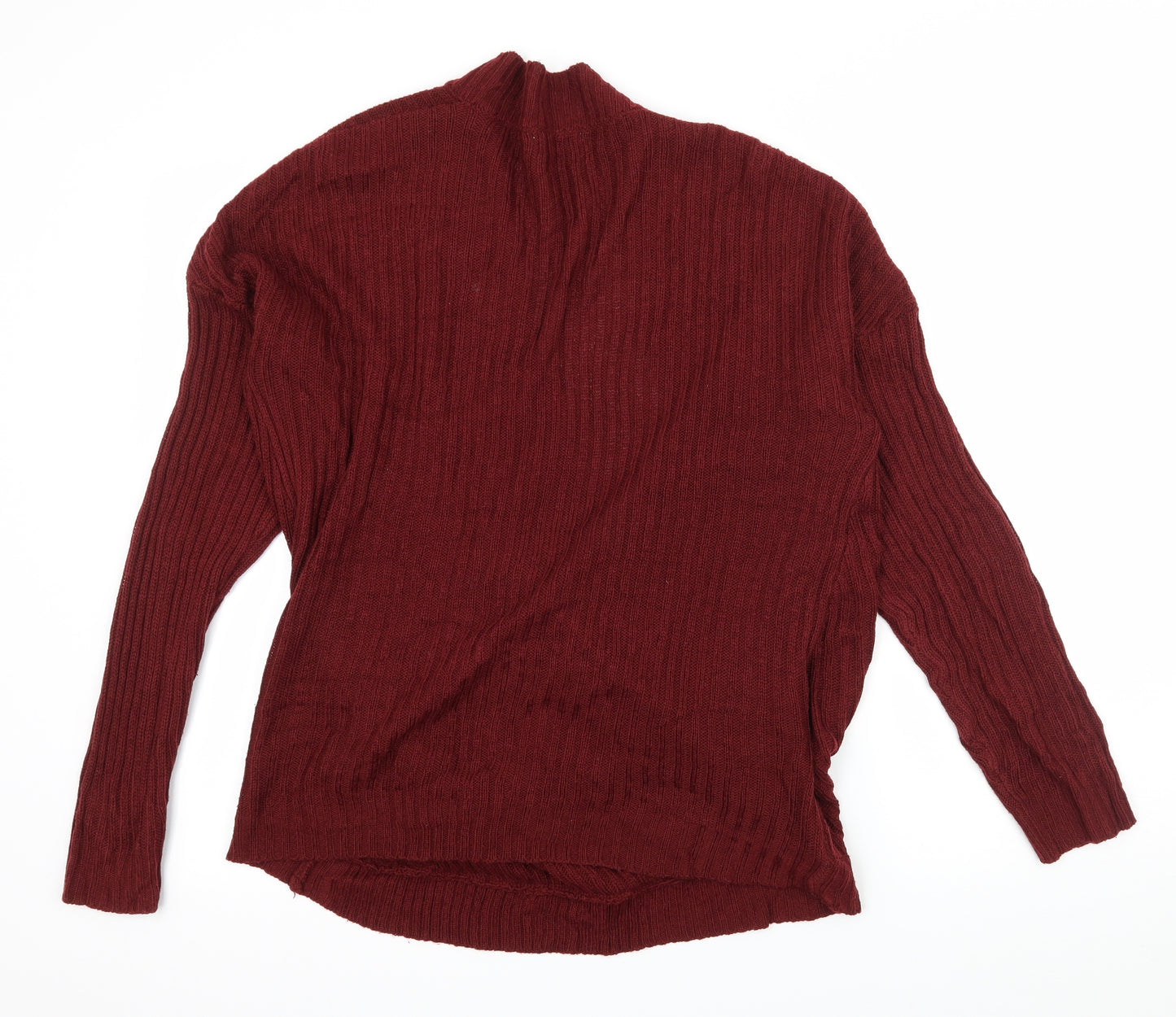 PEP & CO Womens Red  Knit Pullover Jumper Size 14