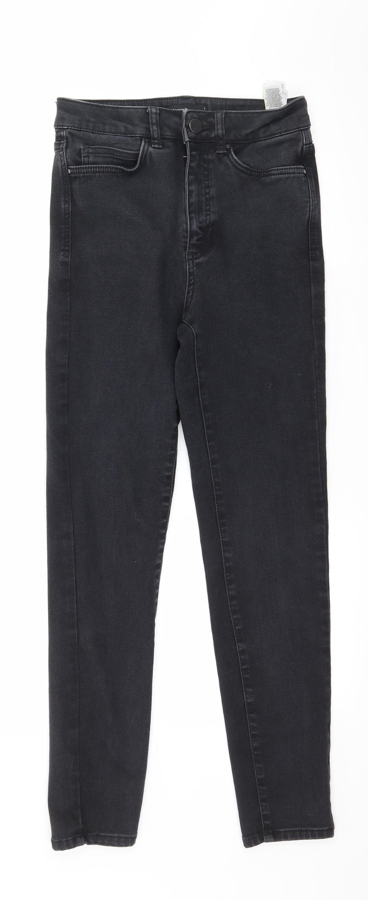 Marks and Spencer Womens Grey Denim Skinny Jeans Size 8 L27 in