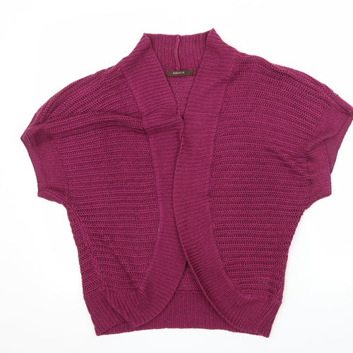 Savoir Womens Purple  Knit Cardigan Jumper Size 14