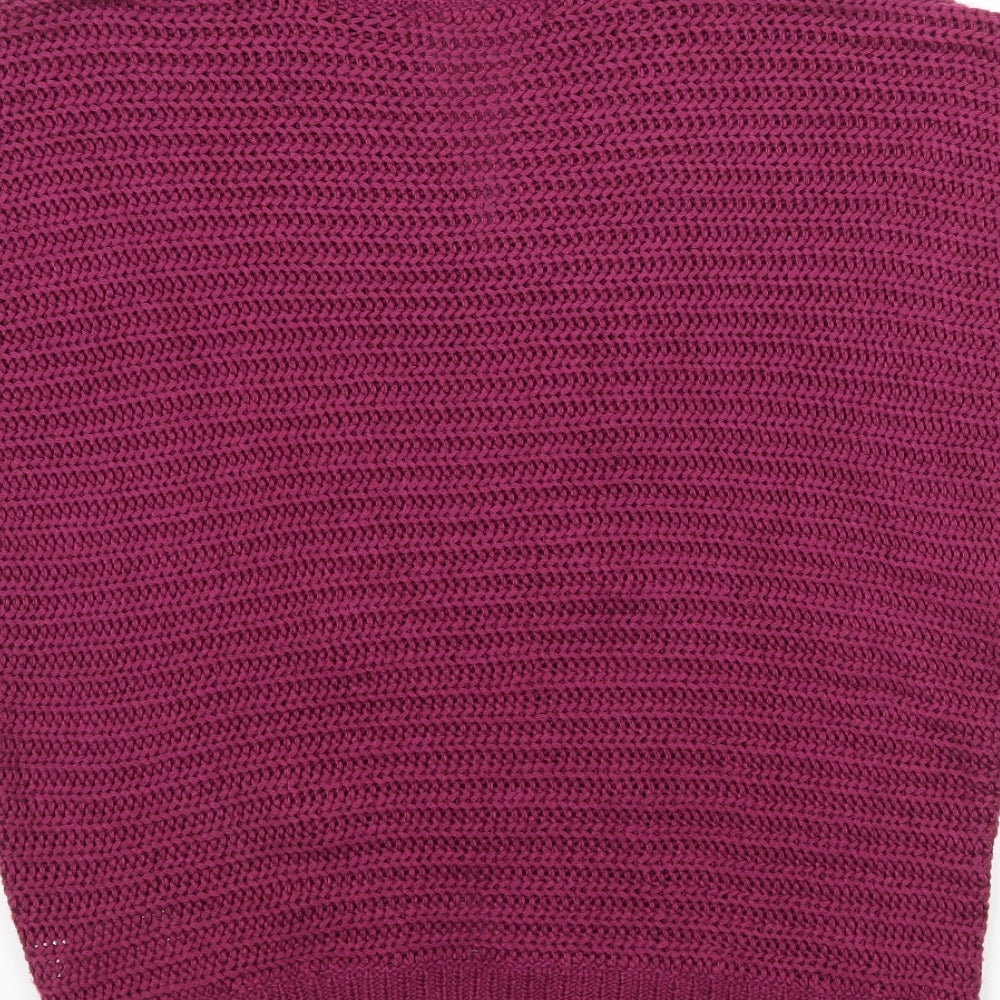 Savoir Womens Purple  Knit Cardigan Jumper Size 14