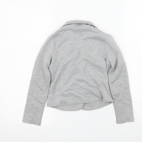 Blue Zoo Girls Grey  Jersey Jacket  Size 5-6 Years