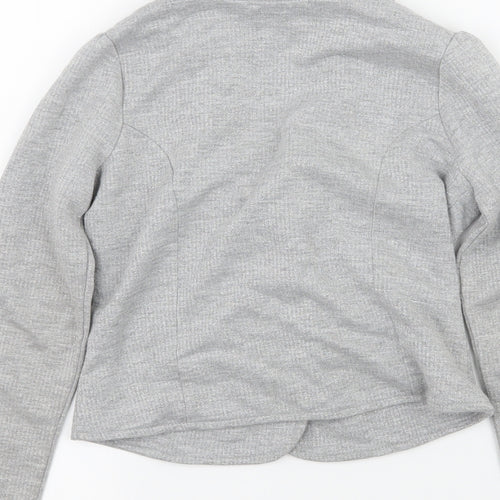 Blue Zoo Girls Grey  Jersey Jacket  Size 5-6 Years
