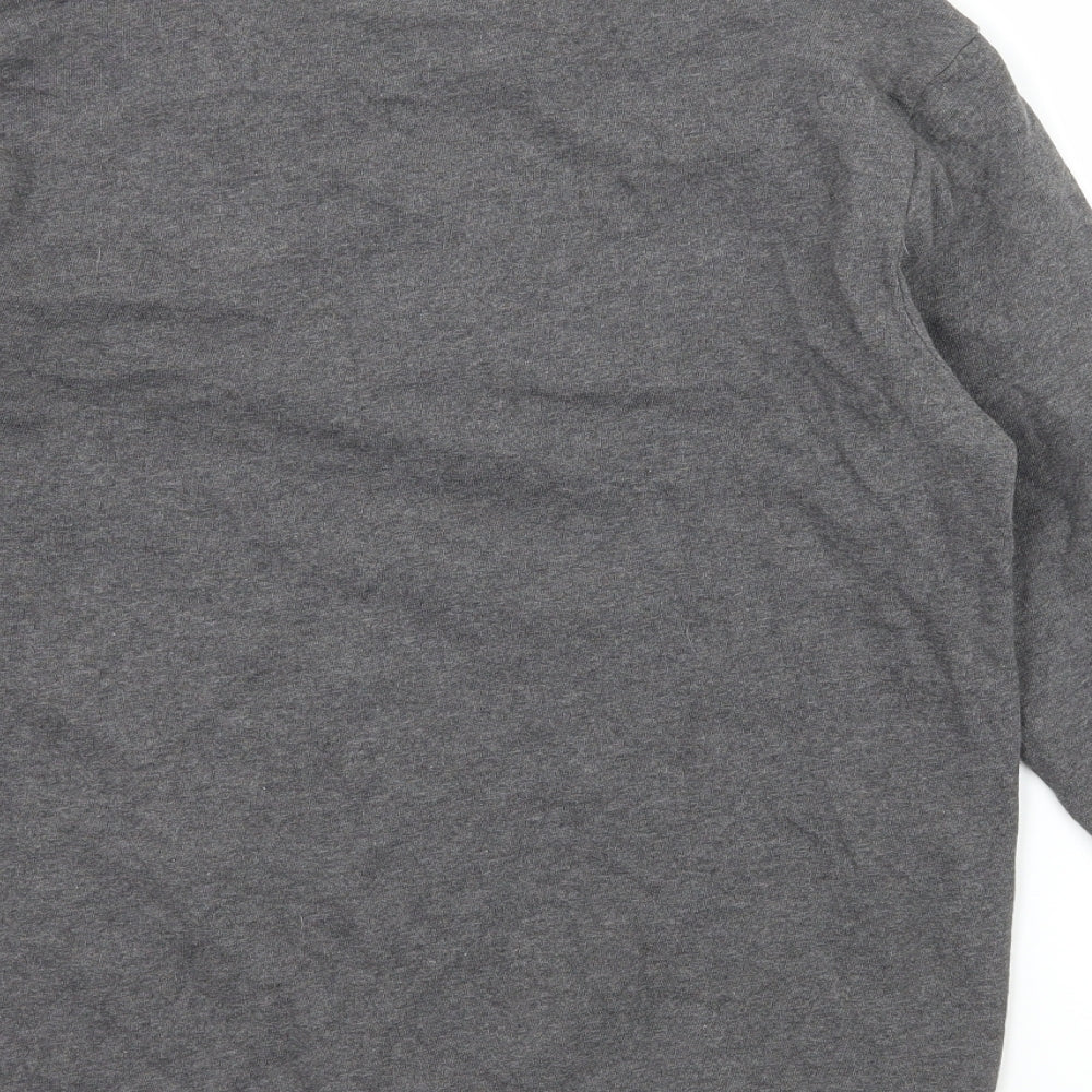 George Boys Grey  Jersey Pullover Sweatshirt Size 11-12 Years  - Christmas Frenchie