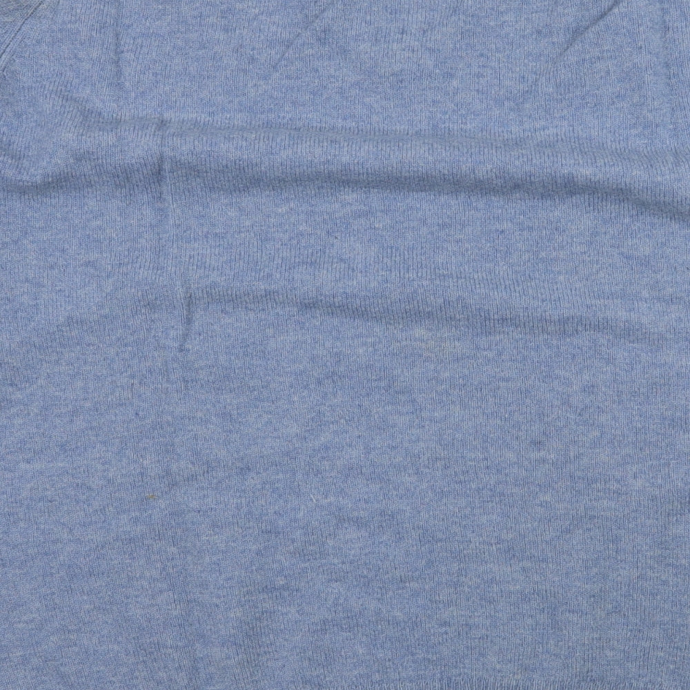 Blue Harbour Mens Blue  Knit Pullover Jumper Size XL