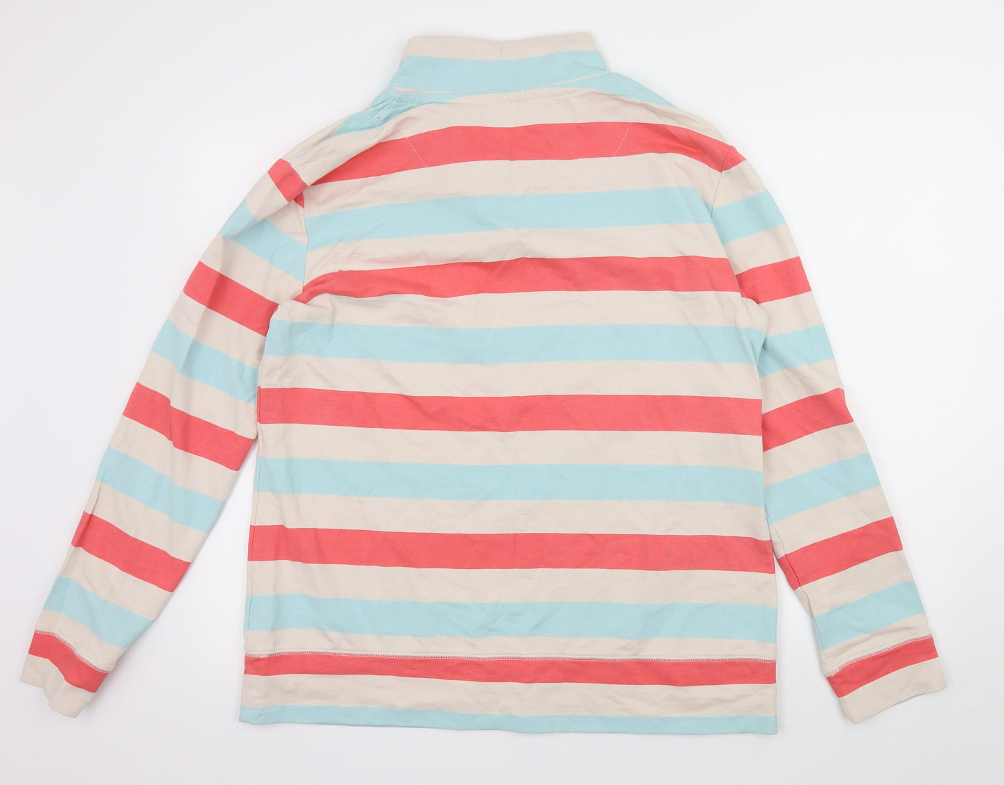 TU Womens Multicoloured Striped Jersey Pullover Sweatshirt Size 18