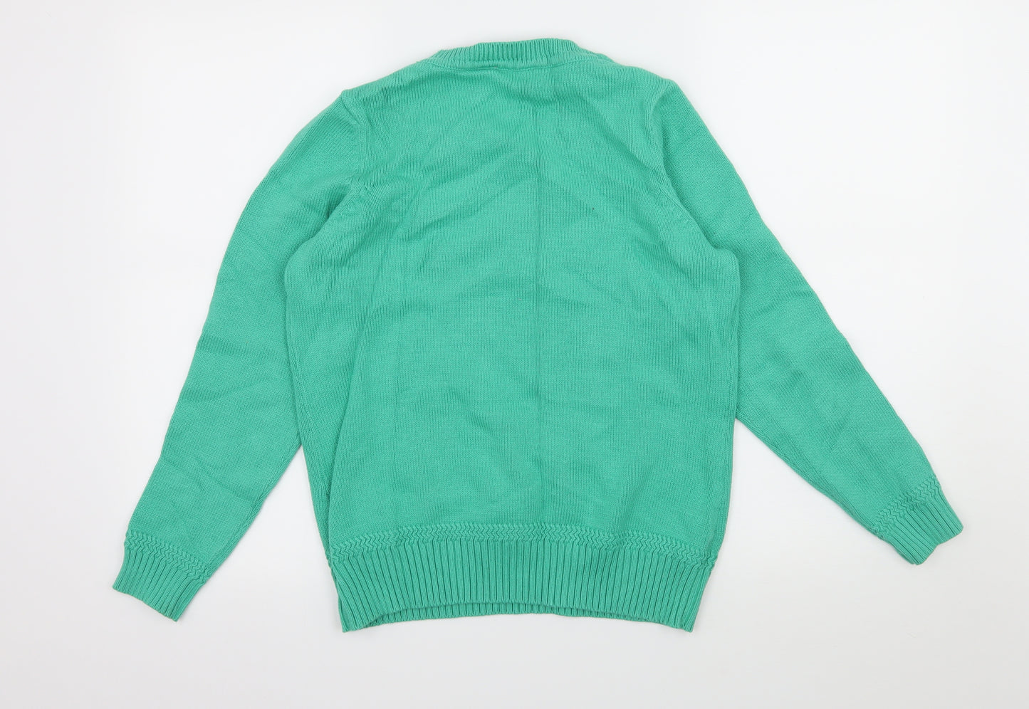 BHS Womens Green  Knit Pullover Jumper Size 12