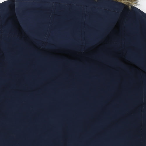 Gap Boys Blue   Parka Coat Size XS
