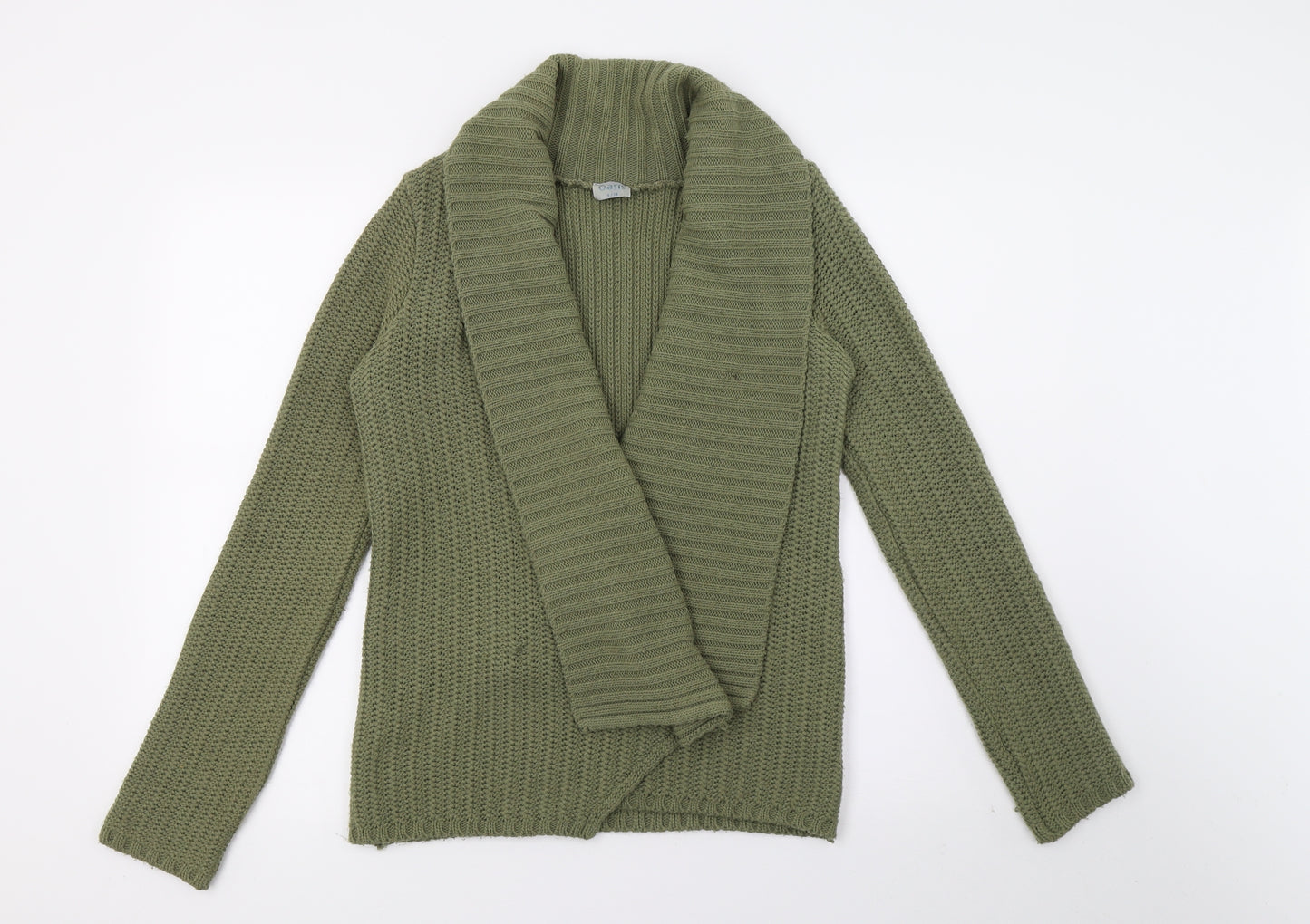 Oasis Womens Green  Knit Pullover Jumper Size 8