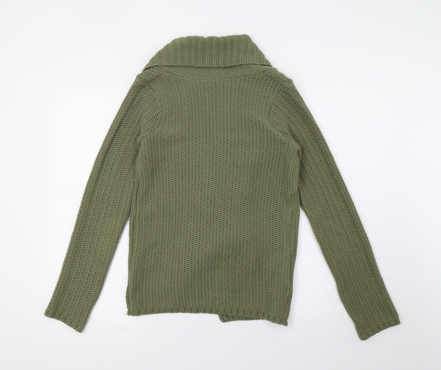 Oasis Womens Green  Knit Pullover Jumper Size 8