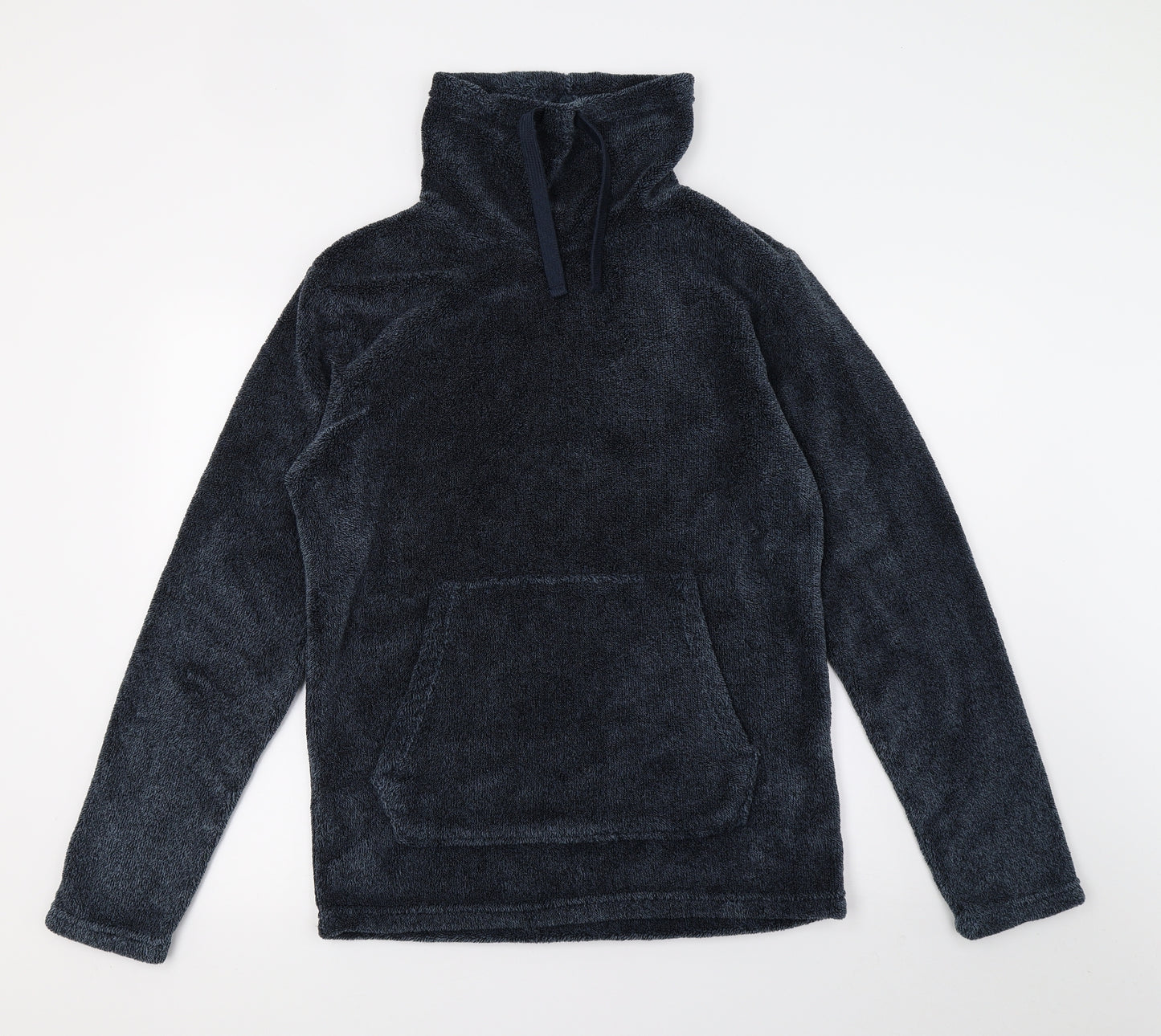 Warmth Mens Blue  Fleece  Pyjama Top Size M
