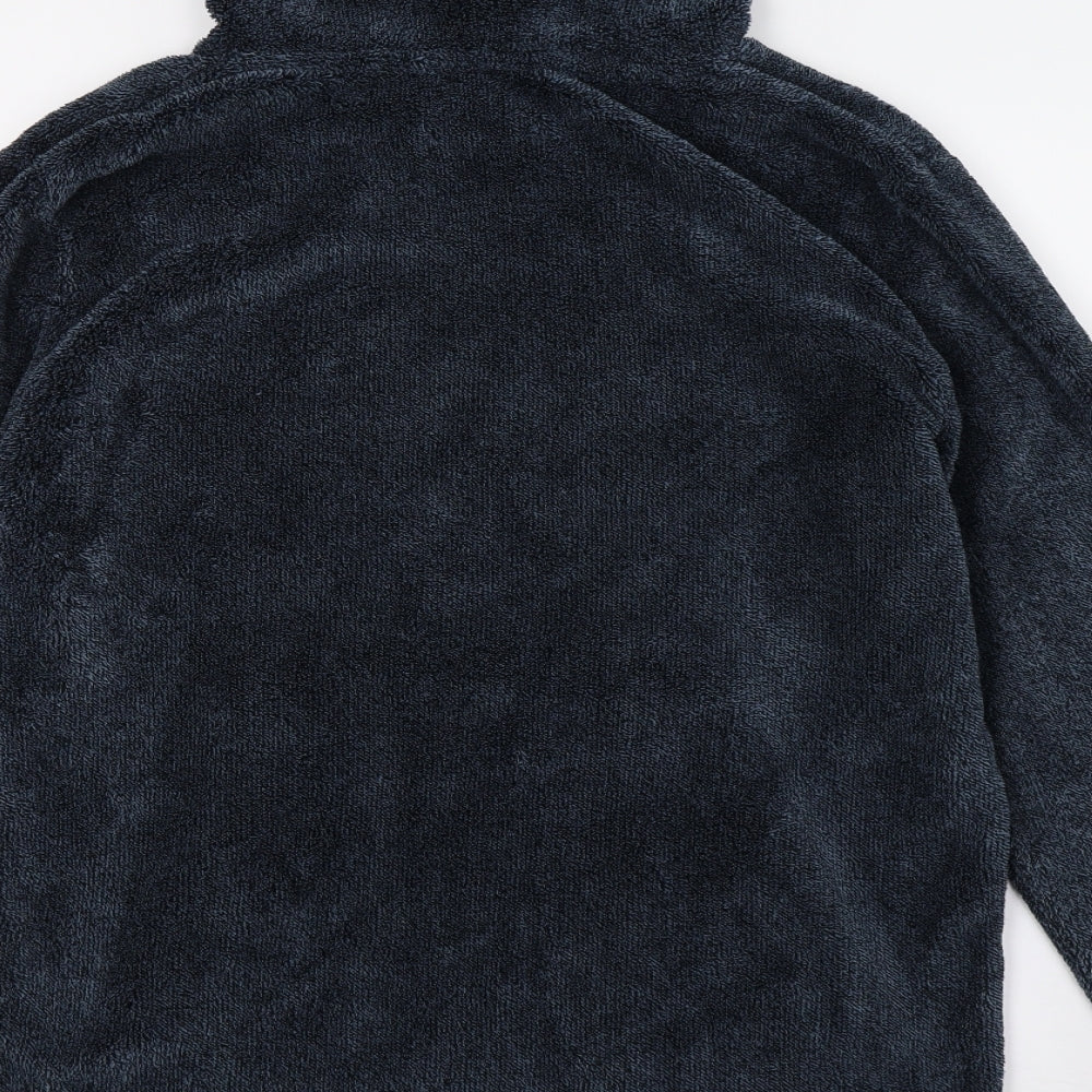 Warmth Mens Blue  Fleece  Pyjama Top Size M